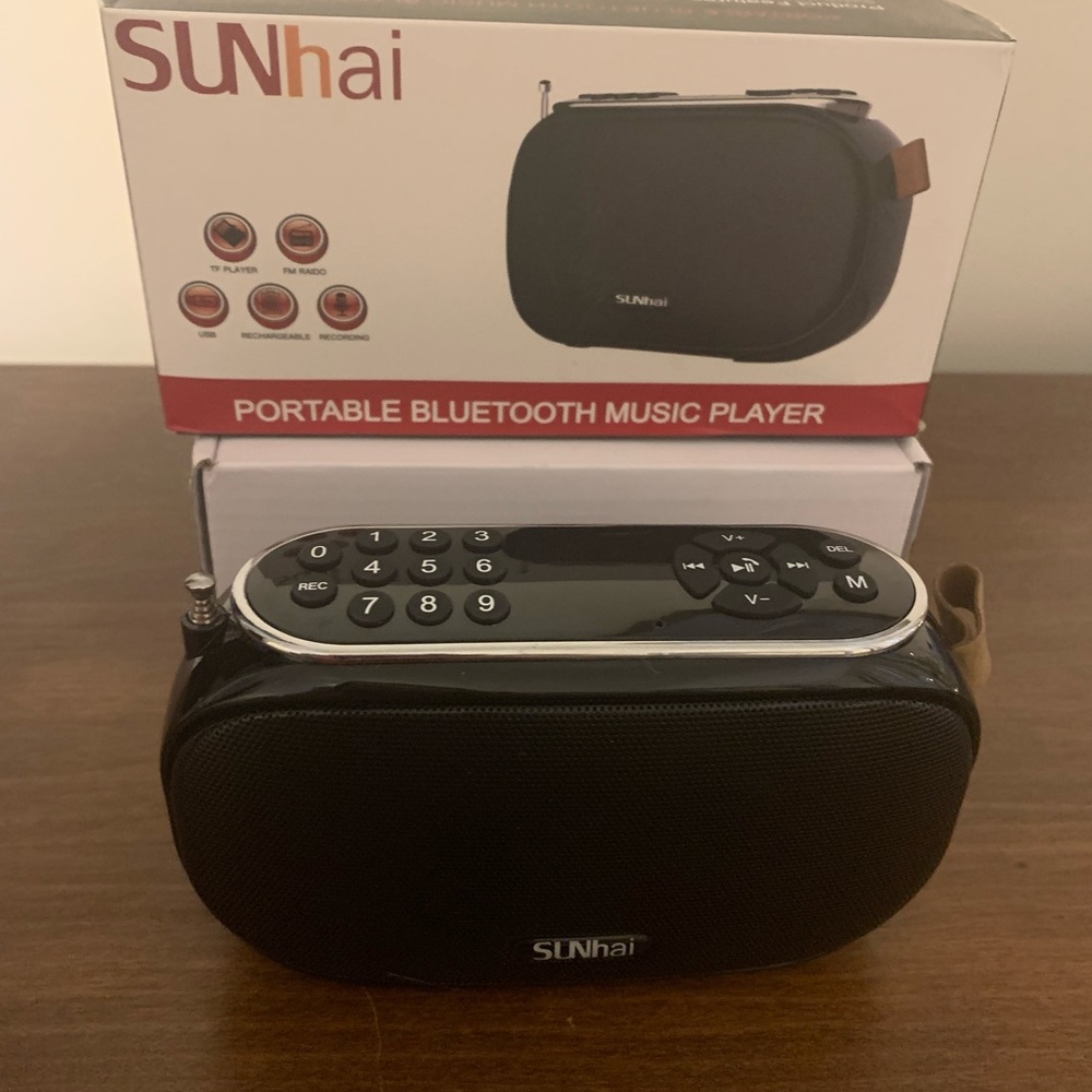 Small Portable Bluetooth Music Player Sunhai